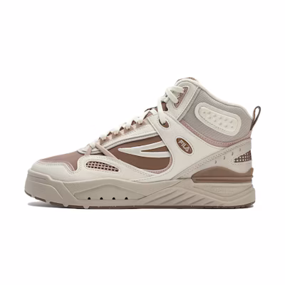 (W) FILA Skate Shoes 'White Brown'