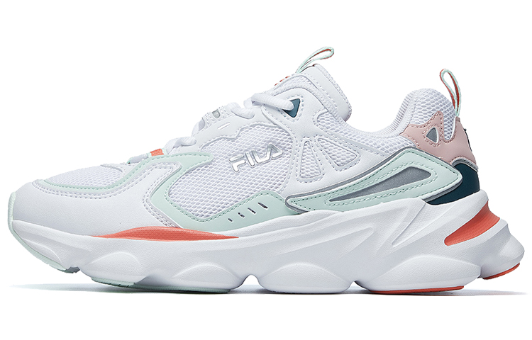 (Women) FILA Skipper captain retro White/green/orange F12W021117FWG