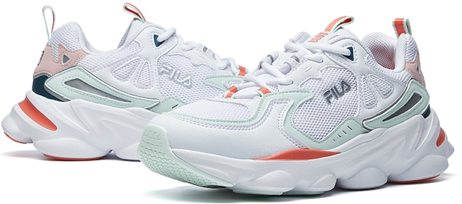 (Women) FILA Skipper captain retro White/green/orange F12W021117FWG Lookbook (Women) FILA Skipper captain retro White/green/orange F12W021117FWG
