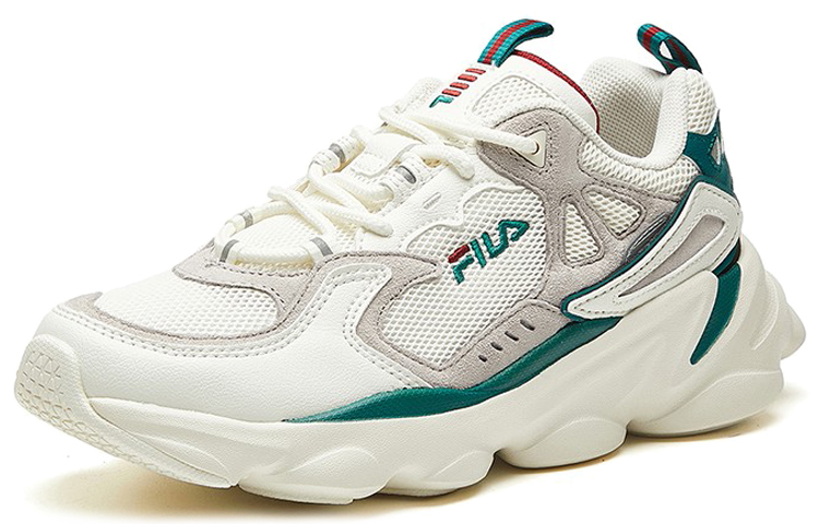 (W) FILA Skipper Captain Sneakers White/Green 圖 3