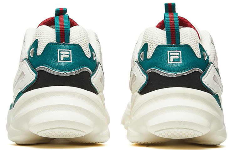 (W) FILA Skipper Captain Sneakers White/Green 圖 4