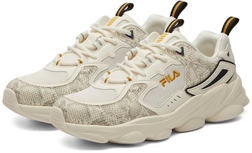 FILA斐樂 Skipper 低筒 慢跑鞋 女式 牛奶白 Lookbook FILA斐樂 Skipper 低筒 慢跑鞋 女式 牛奶白