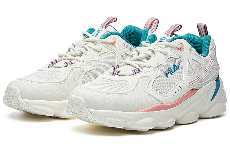 Lookbook (W) FILA Skipper 'Putih Hijau Merah Muda' F12W011113BSN