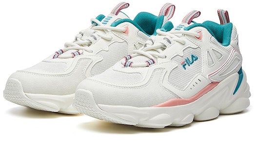 (W) FILA Skipper 'Putih Hijau Merah Muda' F12W011113BSN Lookbook (W) FILA Skipper 'Putih Hijau Merah Muda' F12W011113BSN