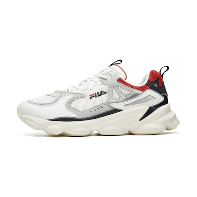 (W) FILA Skipper Retro Low 'White Grey Red'
