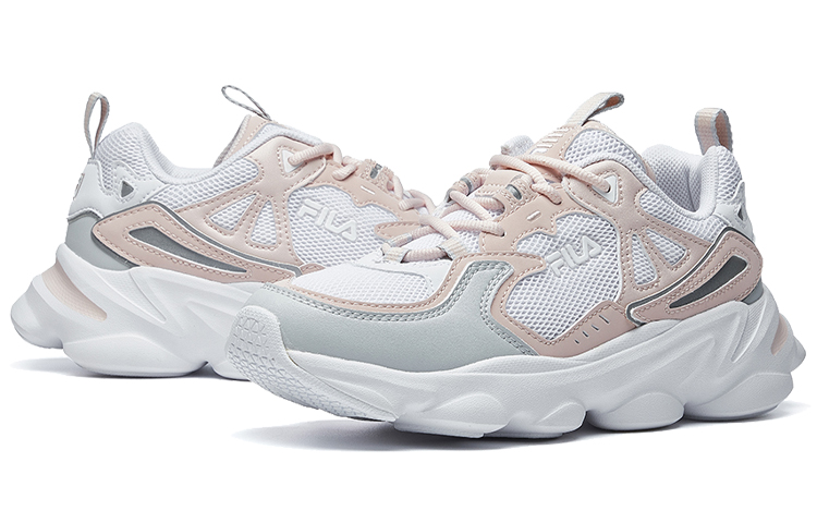 (W) FILA Skipper RetroRunning Shoes Grey/Pink/White 圖 3
