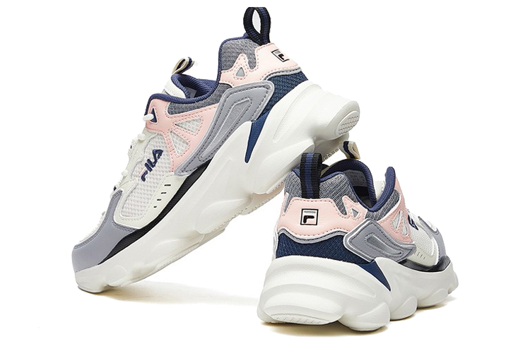 Lookbook (W) Zapatillas FILA Skipper Gris/Rosa/Blanco F12W021108FSA