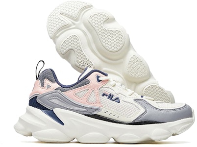 FILA斐樂 Skipper 船長運動 低幫 跑步鞋 女款 灰粉白 Shop FILA斐樂 Skipper 船長運動 低幫 跑步鞋 女款 灰粉白