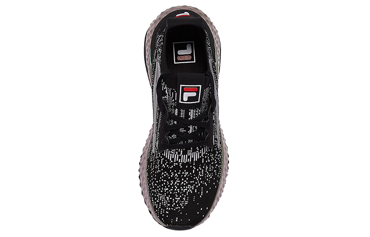 Shop (W) FILA Sky Runner Knit 'Negro Low-Top' F12W911119FBS
