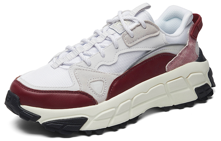 Order Fila 斐乐 Skyrunner 天型者 復古百搭 厚底休閒老爹鞋 女款 灰紅