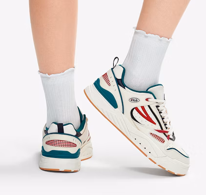 (W) FILA Slam 22 'Blanco Rojo Verde' F12W231217FAA 2