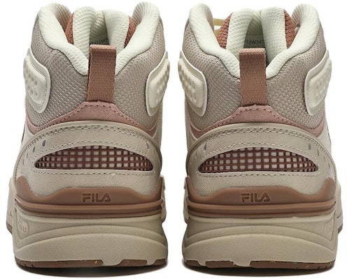 (W) Sepatu FILA Slam Mid Skate 'Putih Beige Coklat' F12W341212FBT Order (W) Sepatu FILA Slam Mid Skate 'Putih Beige Coklat' F12W341212FBT