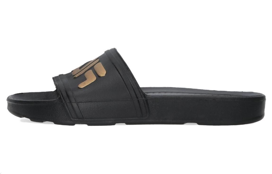 (W) FILA Sleek Slide LT 'Black Gold'