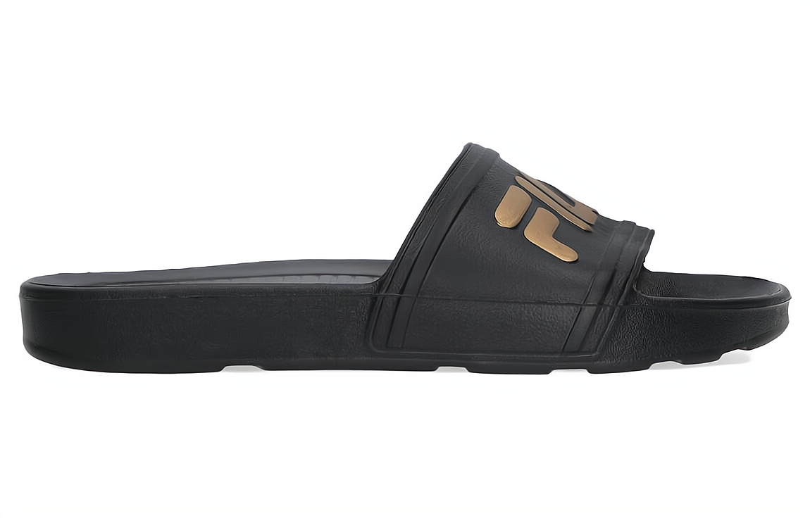 (W) FILA Sleek Slide LT 'Black Gold' 圖 2