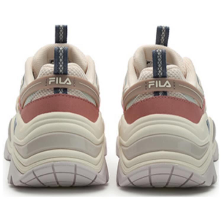 Lookbook (W) Sepatu FILA Sofia 1S Fishbone Modern Low-Top 'Putih Pink Biru' F12W341105FBZ