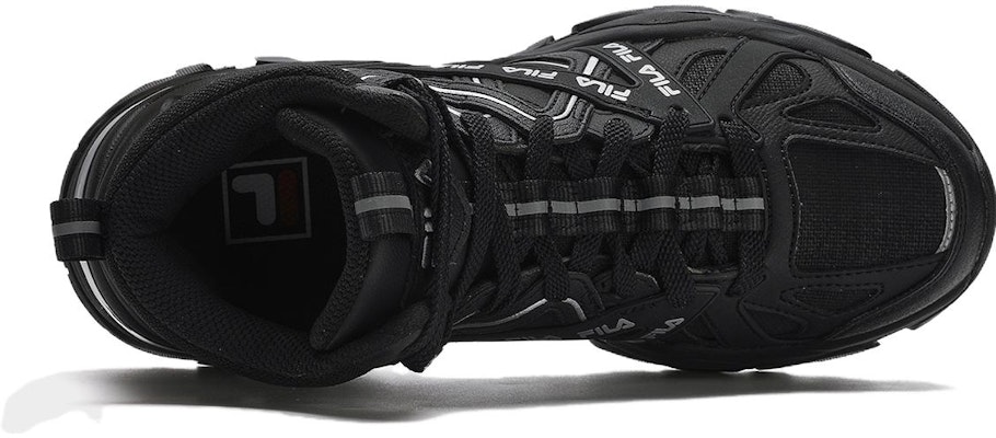 (W) Sepatu FILA Sofia 1S Mid 'Black Velvet' Hitam Beludru F12W341112FBK Lookbook (W) Sepatu FILA Sofia 1S Mid 'Black Velvet' Hitam Beludru F12W341112FBK
