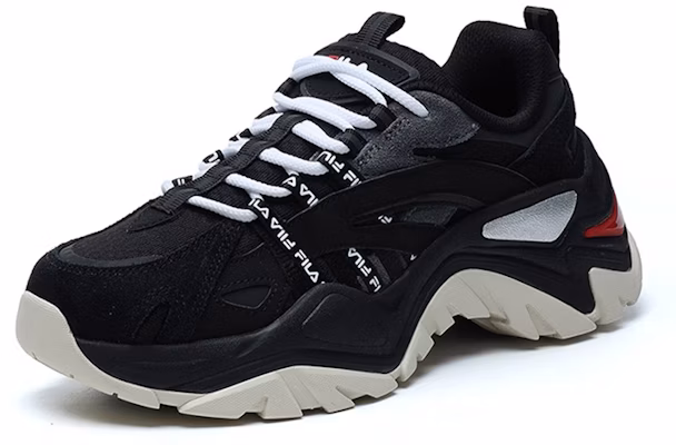 (Women) FILA Sofia 'Fishbone Black Red' F12W034120FBG Order (Women) FILA Sofia 'Fishbone Black Red' F12W034120FBG