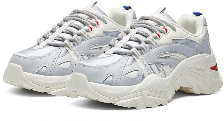 Fila 斐樂 Sofia 魚刺 厚底休閒老爹鞋 女款 灰白紅 Lookbook Fila 斐樂 Sofia 魚刺 厚底休閒老爹鞋 女款 灰白紅