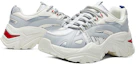 Shop Fila 斐樂 Sofia 魚刺 厚底休閒老爹鞋 女款 灰白紅