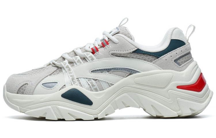 (Women) FILA Sofia Low 'Fishbone White Grey' F12W034120FWS