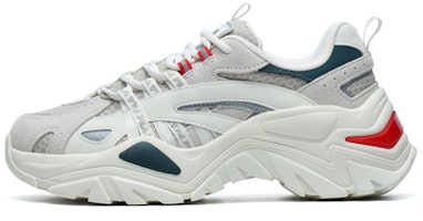 (Women) FILA Sofia Low 'Fishbone White Grey' F12W034120FWS (Women) FILA Sofia Low 'Fishbone White Grey' F12W034120FWS