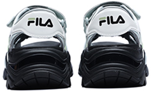 (W) FILAソフィアサンダル (白/緑) F12W221407FWS Shop (W) FILAソフィアサンダル (白/緑) F12W221407FWS