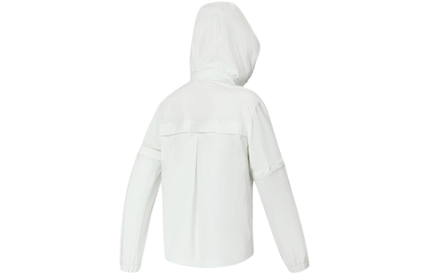 (Women) FILA Solid Color Hooded Woven Sports Jacket Light Green A11W417705F-LG 圖 3