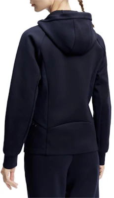 (W) FILA純色連帽外套皇家藍 A11W411507F-NV Cheap (W) FILA純色連帽外套皇家藍 A11W411507F-NV