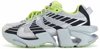 (Women) FILA Space Low Sneakers 'Silver Black Green' F12W314103FVA (Women) FILA Space Low Sneakers 'Silver Black Green' F12W314103FVA