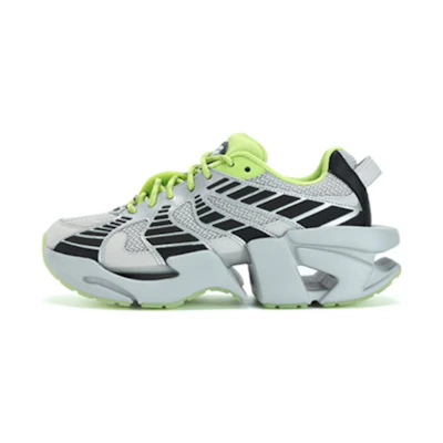 (W) FILA Space Low Sneakers 'Silver Black Green'