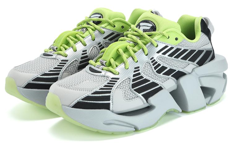 Order (W) 휠라 스페이스 로우 스니커즈 '실버 블랙 그린' F12W314103FVA