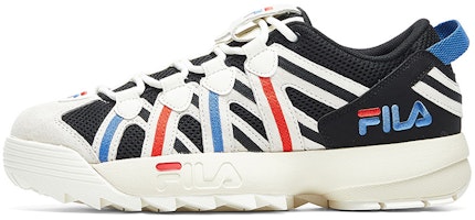(Women) FILA Spaghetti Low Low Cut White/Black T12W011201FSB (Women) FILA Spaghetti Low Low Cut White/Black T12W011201FSB