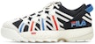 (W) FILA Spaghetti Low Potongan Rendah Putih/Hitam T12W011201FSB