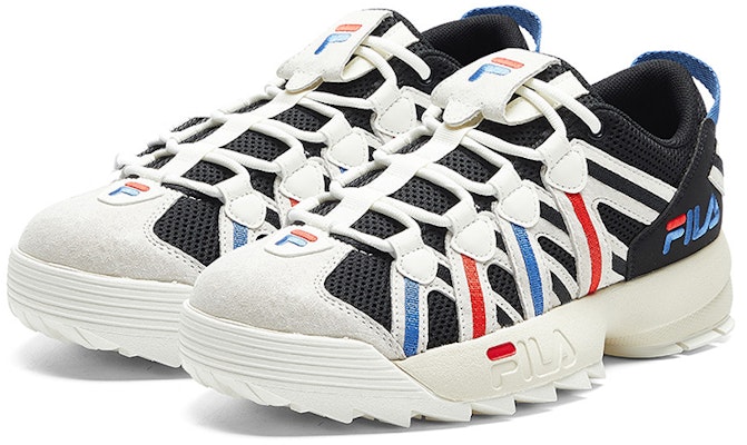 Fila Fusion 斐樂潮牌 Spaghetti Low 低幫籃球鞋 女款 白黑 Lookbook Fila Fusion 斐樂潮牌 Spaghetti Low 低幫籃球鞋 女款 白黑