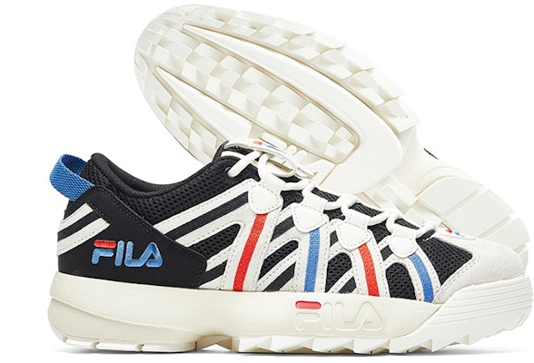 Fila Fusion 斐樂潮牌 Spaghetti Low 低幫籃球鞋 女款 白黑 Purchase Fila Fusion 斐樂潮牌 Spaghetti Low 低幫籃球鞋 女款 白黑