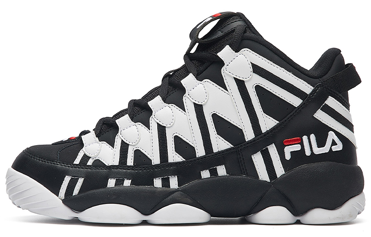 (Women) FILA Spaghetti Mid-cut Black/White F12W041243FBW