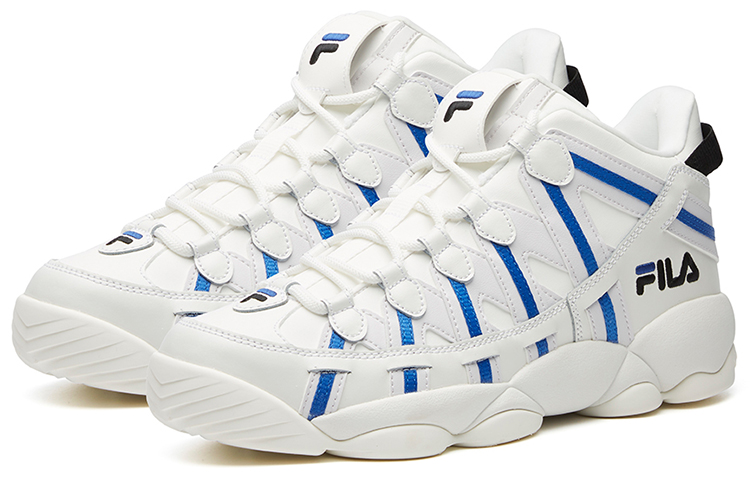 Lookbook (W) FILA Spaghetti Mid Wit/Blauw F12W041243FBN