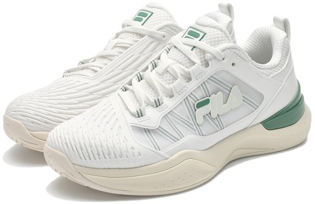 (W) FILA Speed Serve 'Putih Hijau' sneakers A12W411501FBW Lookbook (W) FILA Speed Serve 'Putih Hijau' sneakers A12W411501FBW