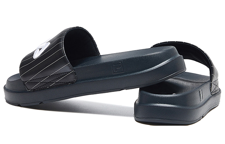 Shop (W) FILA运动传奇蓝色拖鞋 F12W024610FNV