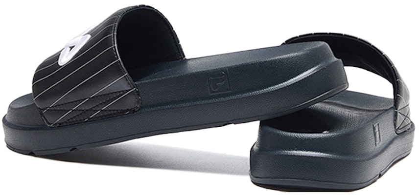 (W) FILA运动传奇蓝色拖鞋 F12W024610FNV Shop (W) FILA运动传奇蓝色拖鞋 F12W024610FNV