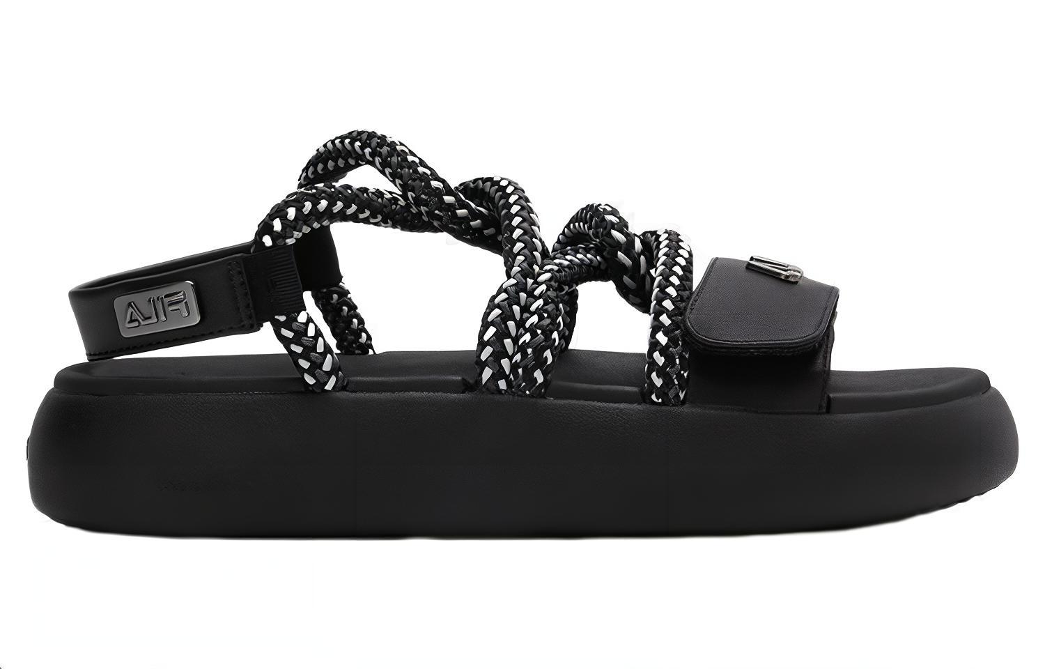 Order (Women) FILA Sports Sandals 'Breathable Quick Dry Black' F12W321402FBS