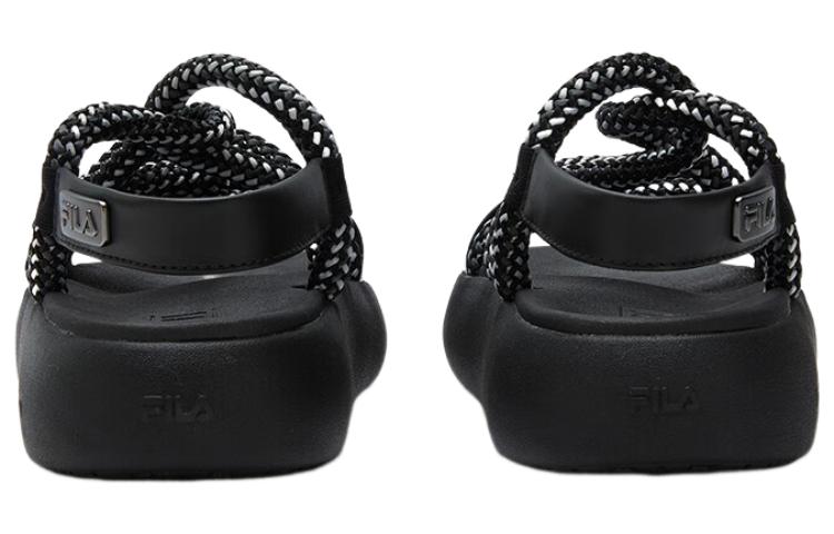Lookbook (Women) FILA Sports Sandals 'Breathable Quick Dry Black' F12W321402FBS