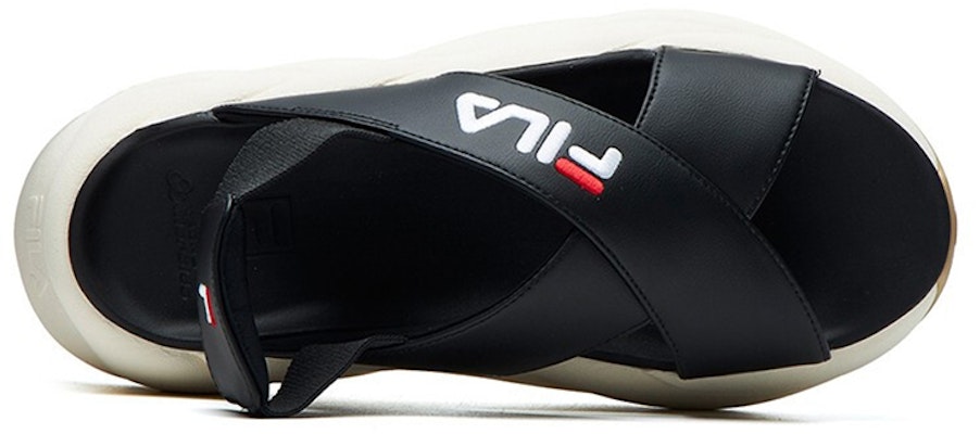 (W) FILA黑色运动凉鞋 F12W124528FBK Shop (W) FILA黑色运动凉鞋 F12W124528FBK