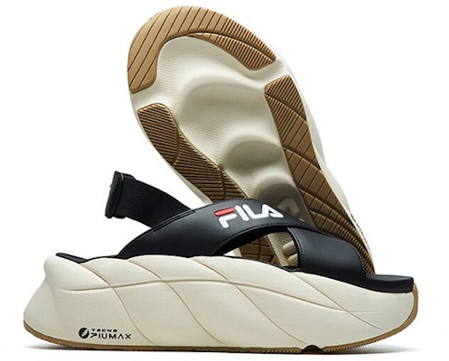 (W) FILA黑色运动凉鞋 F12W124528FBK Details for (W) FILA黑色运动凉鞋 F12W124528FBK