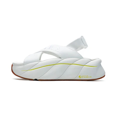 (W) FILA Sports Sandals For Bright White