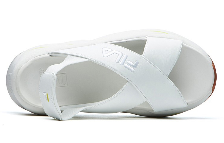 Shop (Women) FILA Sports Sandals For Bright White F12W124528FLW