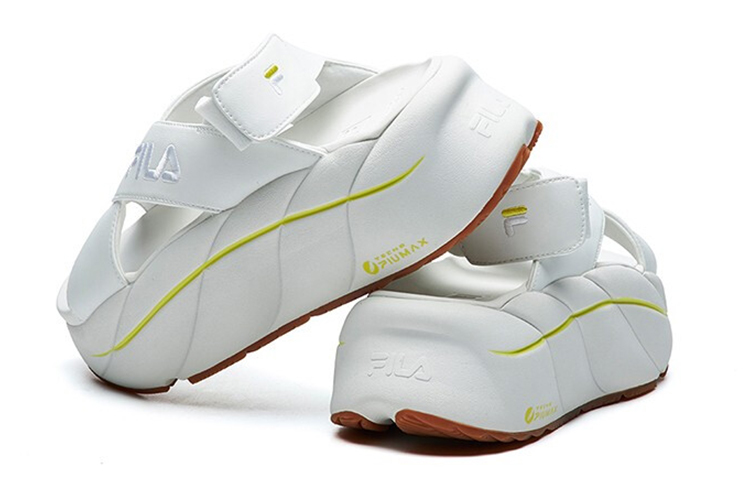 Purchase (Women) FILA Sports Sandals For Bright White F12W124528FLW