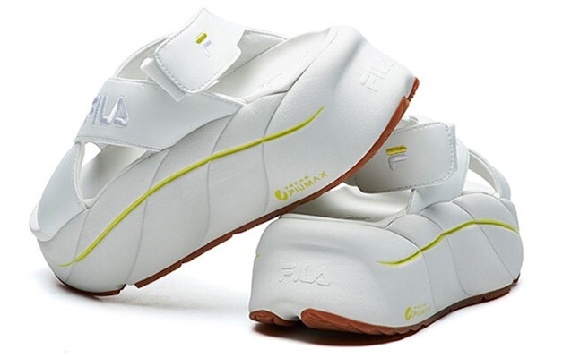 (W) FILA 明亮白色运动凉鞋 F12W124528FLW Purchase (W) FILA 明亮白色运动凉鞋 F12W124528FLW