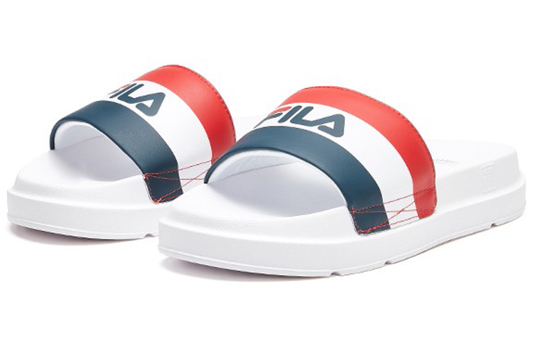 (W) FILA Sports Slipper White/RedBlack 圖 3