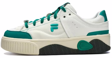 (Women) FILA Stack Sneaker 'White Green' T12W312203FPG (Women) FILA Stack Sneaker 'White Green' T12W312203FPG